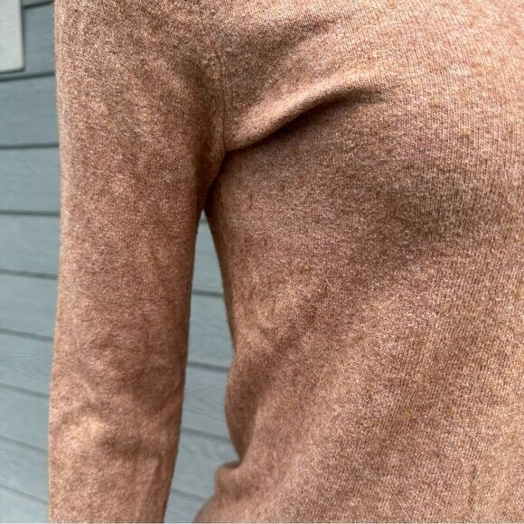 J. Crew Mercantile Womens XS Sweater Crew Neck Brown Long Sleeve Wool Blend - Picture 8 of 8